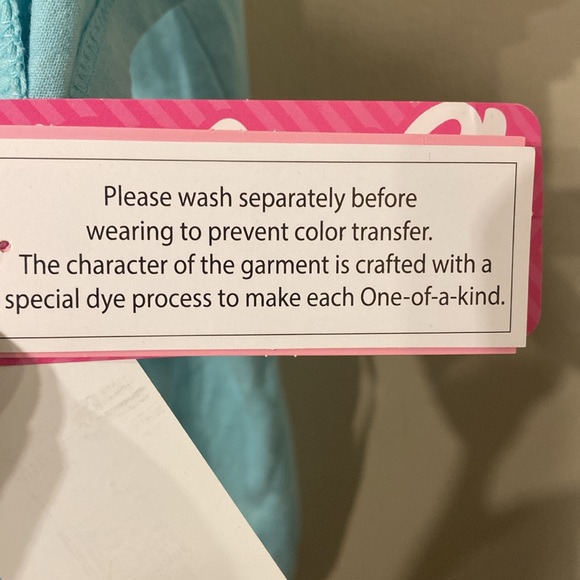 Unisex Aqua Barbie Sunday Funday Short Sleeve Crew Neck T-Shirt sz L New NWT - Picture 8 of 8